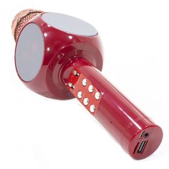 Бездротовий караоке мікрофон WS-1816, Рожевий