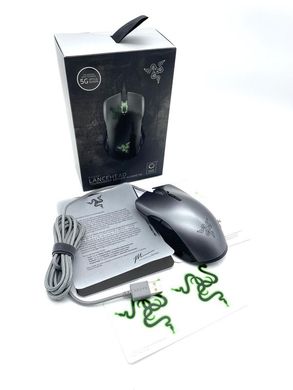 Миша USB razer lancehead gunmetal, Сріблястий