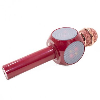 Беспроводной караоке микрофон WS-1816, Розовый