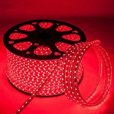 Світлодіодна стрічка LED 5050 100м Червона