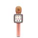 Беспроводной Микрофон-караоке для детей на аккумуляторе Wster WS-1818 Розовый, Розовый