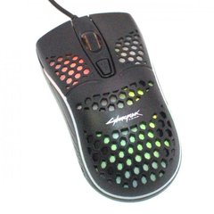 Провідна мишка Cyberpunk CP-008 з RGB підсвічуванням, Черный