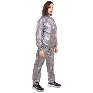 Костюм-Сауна для похудения Sauna Suit (мужской, женский), Серебристый