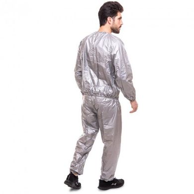 Костюм-Сауна для похудения Sauna Suit (мужской, женский), Серебристый