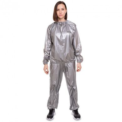 Костюм-Сауна для похудения Sauna Suit (мужской, женский), Серебристый