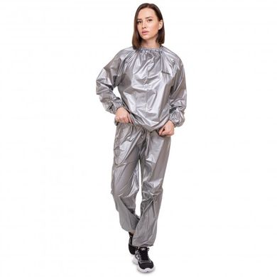 Костюм-Сауна для схуднення Sauna Suit (чоловічий, жіночий), Сріблястий