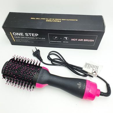 Фен - расчёска для укладки волос One Step 3-1 STEP SPECIAL OFFER, Черный