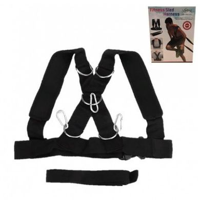 Ремені Для Фітнесу Та Спорту Fitness Sled Harness, Черный