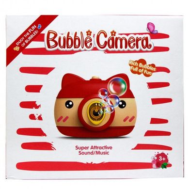 Дитячий фотоапарат для мильних бульбашок Bubble Camera, ассорти