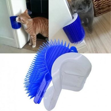 Інтерактивна іграшка - чесалка для котів CATTI, Темно-синій