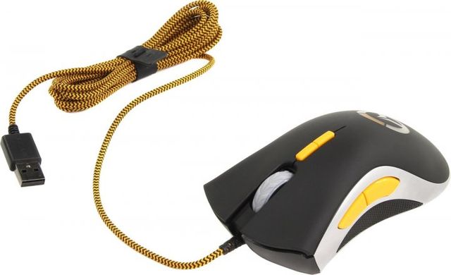 Проводная мышь Razer DeathAdder Elite Overwatch 16000dpi, Черный