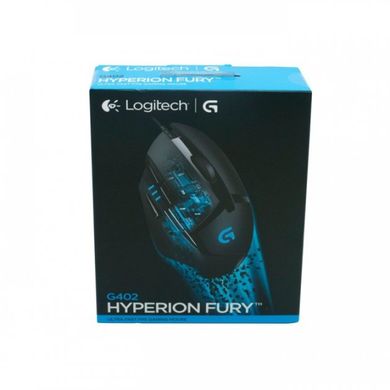 Игровая компьютерная мышь Logitech G402 Hyperion Fury, Черный, Черный