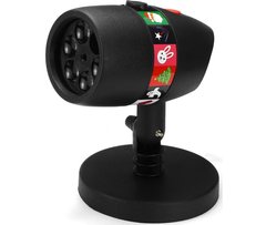 Новорічний лазерний проектор Christmas STAR Shower, Черный
