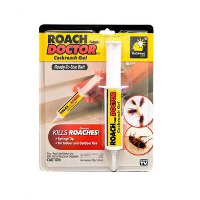 Гель от тараканов и насекомых Roach doctor Cockroach Gel 30грам, ассорти