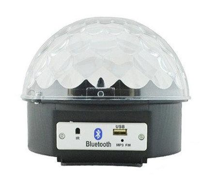 Светодиодный диско-шар Magic Ball Bluetooth Music, Белый