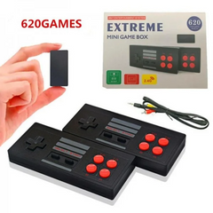 Игровая приставка U-BOX EXTREME Mini Game Box AHH-07 620 игр с двумя беспроводными джойстиками 8bit