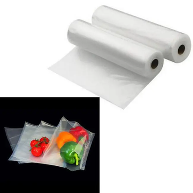 Вакуумні пакети для вакууматора розмір 15 CM VACUUM BAG