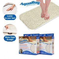 Вбираючий, антиковзаючий килимок для ванної AQUA RUG, Бежевий