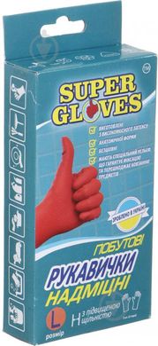 Перчатки для мытья посуды Super Gloves, ассорти