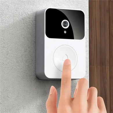 Домофон з камерою WiFi та датчиком руху Doorbell X9 / Розумний дверний відеодомофон для дому