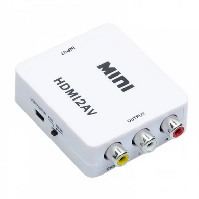 Конвертер HDMI to AV (RCA) Donli av 001 відео та звук