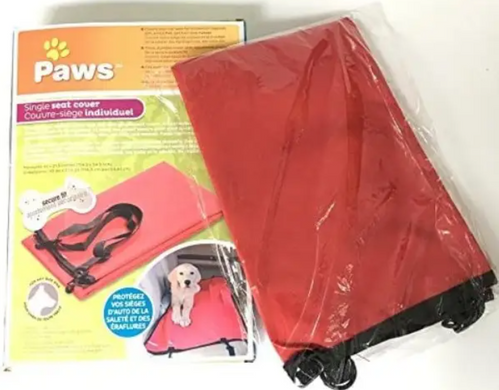 Накидка на автомобільне сидіння для тварин Pet Seat Cover PAWS, ассорти