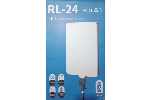 Прямоугольная LED лампа для фотостудии RL-24