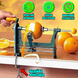 Машинка для чистки апельсинов, мандаринов и фруктов Orange Peeler Мультислайсер, Серебристый