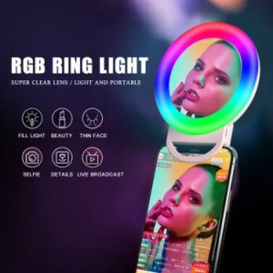 Лампы, освещение, фонари, проекторы Кольцевая селфи-лампа с зеркалом Selfie Ring Light для телефона, планшета Кольцевая селфи-лампа с зеркалом Selfie Ring Light для телефона, планшета