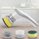 Аккумуляторная щетка для мытья со сменными насадками Electric Cleaning Brush