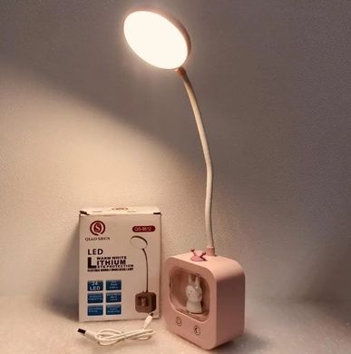 Светодиодная настольная лампа с подвижной головкой и RGB - подсветкой Плюшевого Мишки DIGAD 1943