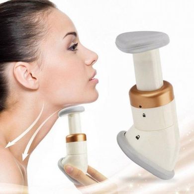 Тренажер для підборіддя та шиї Neckline Slimmer Super Max, Білий