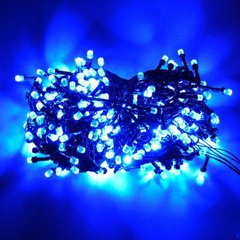 Новорічна Гірлянда нитка RD-7067 Колір ламп-синій 300LED, Темно-синій
